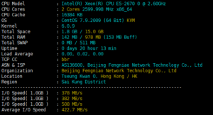 CubeCloud：HKG|lite|SSD KVM 香港大带宽VPS测评-VPS主机小镇