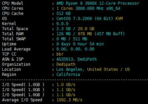 DediPath：美国圣何塞KVM VPS主机 圣何塞机房测速和性能综合测评-VPS主机小镇