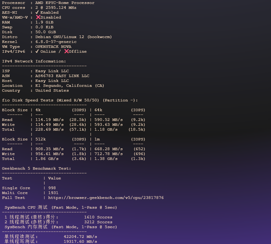 图片[2]-VMrack：美国Premium 优化线路与性价比方案对比体验-VPS主机小镇