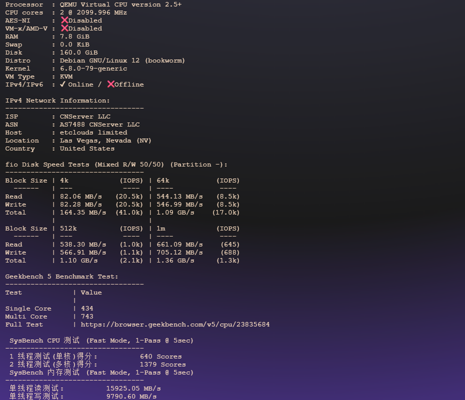 图片[1]-Dedione：美国密苏里机房1Gbps 独享带宽与不限流量体验-VPS主机小镇