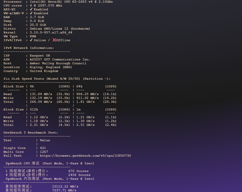 图片[2]-Lisahost：最新英国双ISP住宅IP VPS实测报告——GTT 高速网络接入 + 全流媒体原生解锁，稳定低延迟欧洲节点全面评测-VPS主机小镇