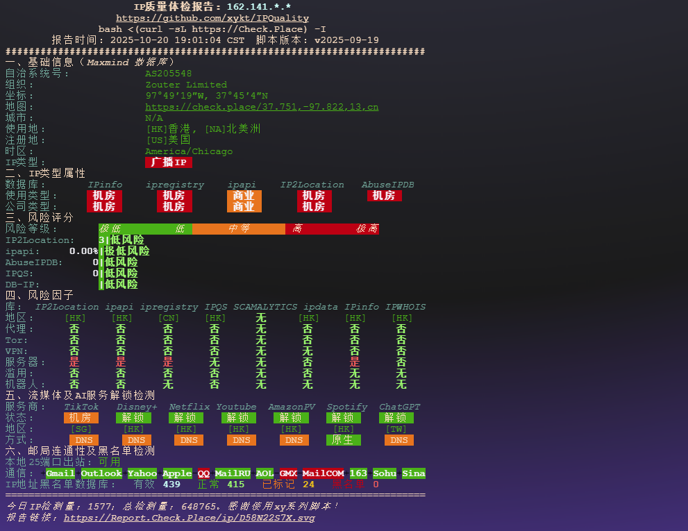 图片[3]-Zouter（物语云）：香港VPS大盘鸡深度测评｜性能强劲回程优异，流媒体全解锁的高端节点之选-VPS主机小镇
