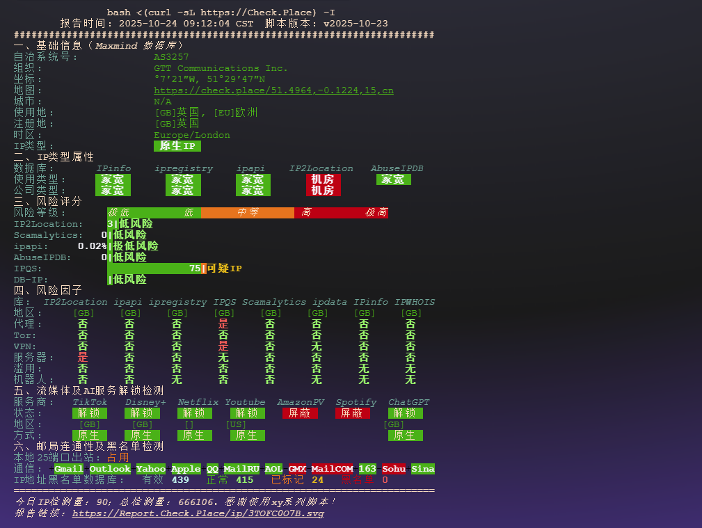 图片[3]-六六云：全新英国伦敦VPS测评报告：GTT骨干回程优异的轻量级AMD节点深度评测-VPS主机小镇