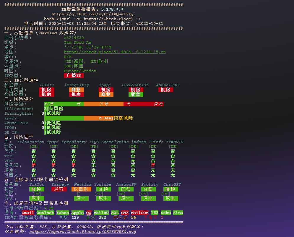 图片[3]-takehost：德国高性能VPS测评｜ITM Nord AS Ryzen 9 强劲单核性能，GTT骨干回程与全平台流媒体兼容性深度解析-VPS主机小镇