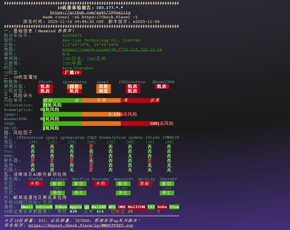 图片[3]-PumpCloud：日本VPS评测-EPYC高性能但IP高风险，国内回程绕联通-VPS主机小镇