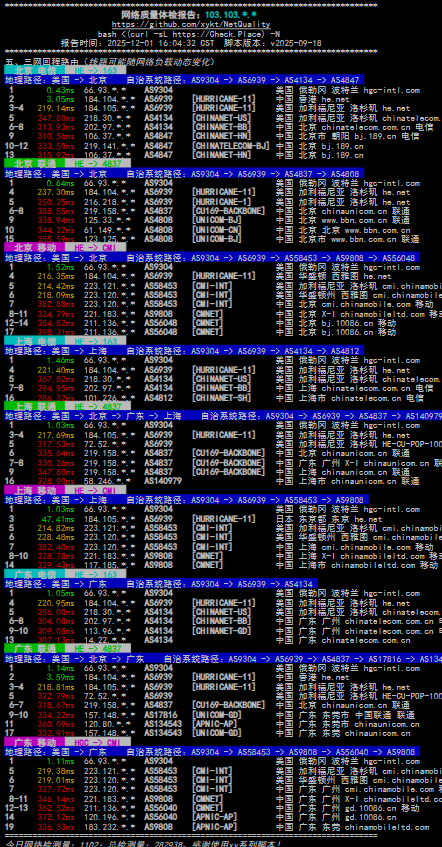 图片[6]-Yin-Net（荫云）：香港VPS全面性能评测：系统配置、网络速度、BGP回程、流媒体解锁与IP信誉深度报告-VPS主机小镇